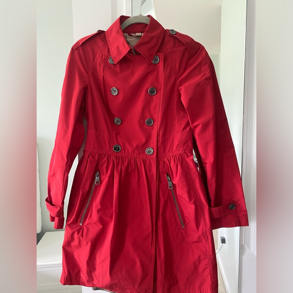 Burberry raincoat